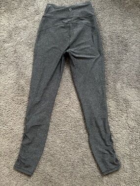 lululemon Athletica Dark Gray Tied To It Leggings